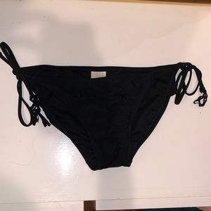 Black bikini bottoms